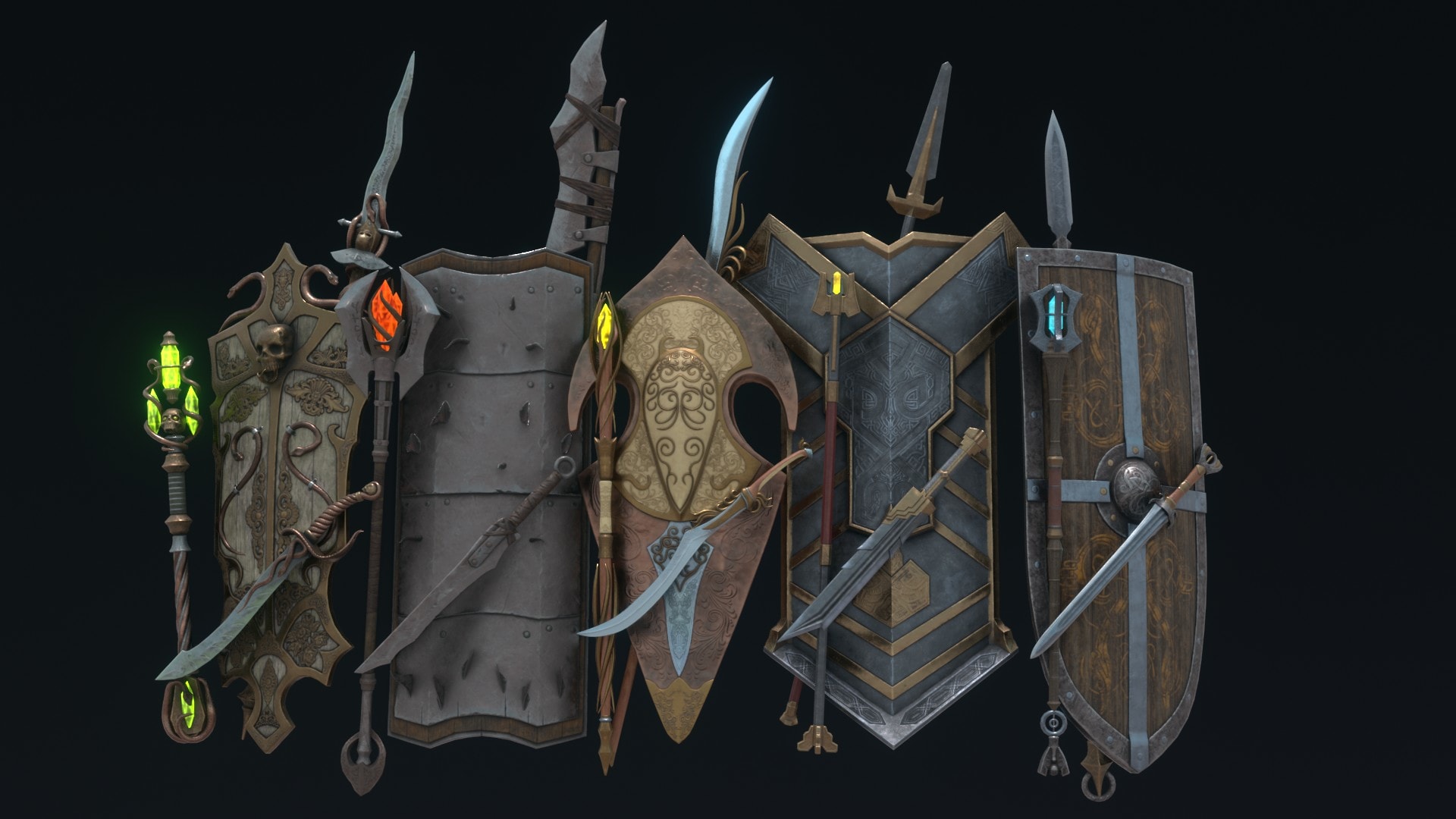 Fantasy weapon pack 3
